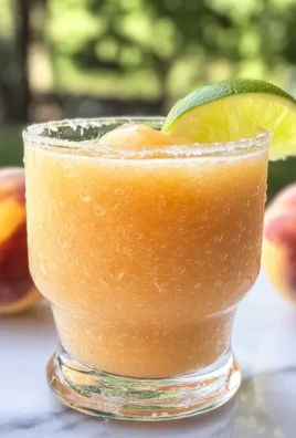 Bourbon Peach Slush