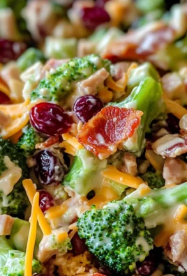 Broccoli Salad with Turkey Bacon Recipe