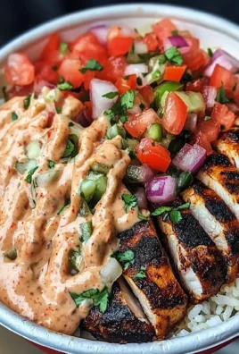 Burrito Bowls With Pico De Gallo & Chipotle Aioli