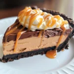 Chocolate Peanut Butter Caramel Mousse Pie