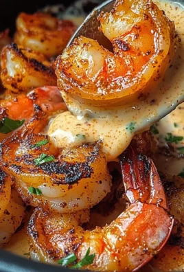 Crispy Cajun Shrimp With Creamy Sauce