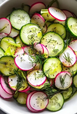 Cucumber Radish Salad