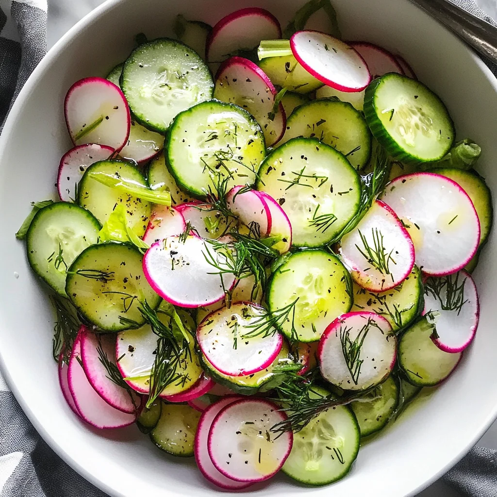 Cucumber Radish Salad