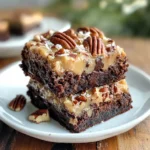 German Chocolate Brownies