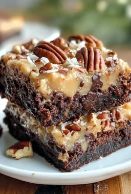 German Chocolate Brownies