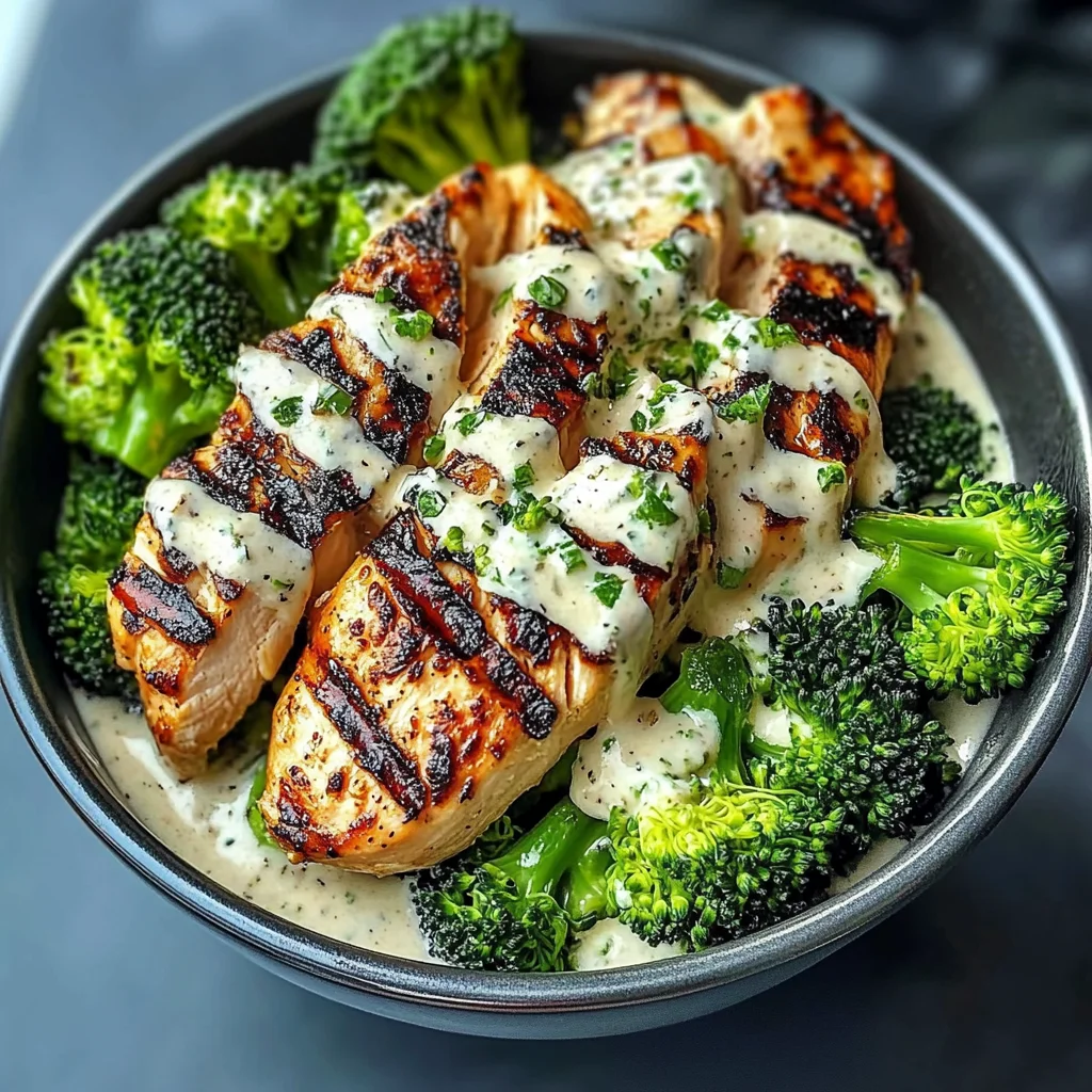 Grilled Chicken & Broccoli Bowls