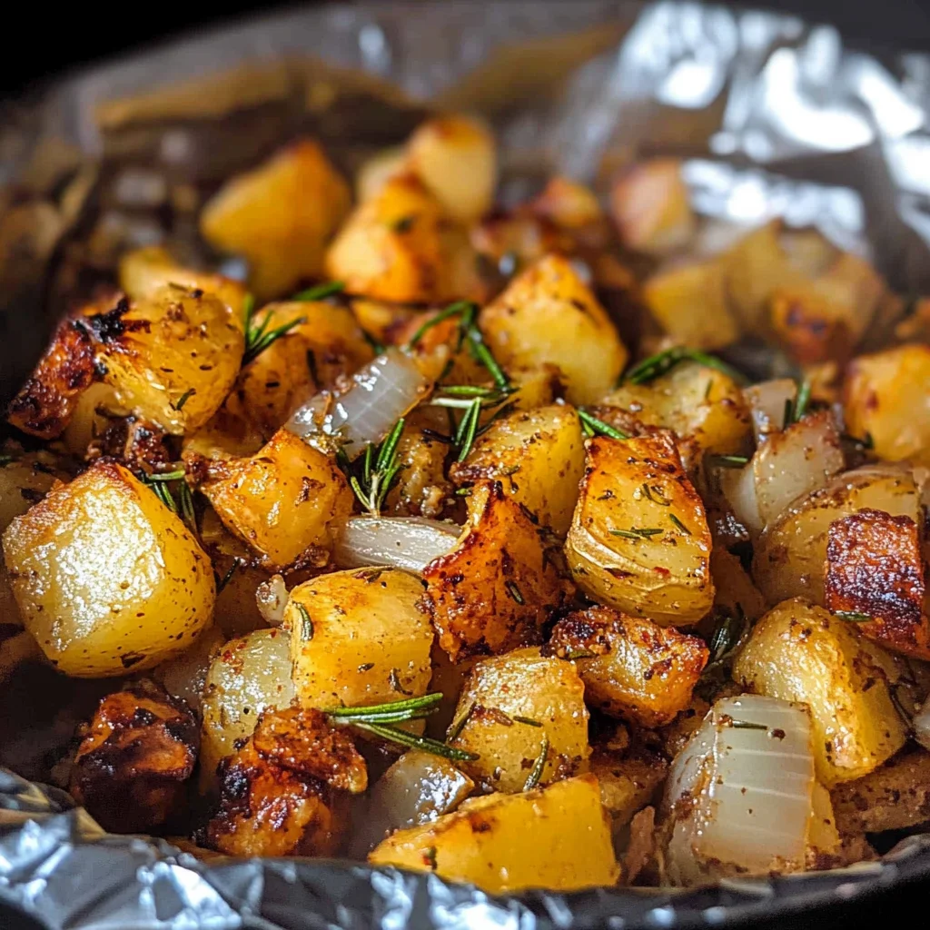 Grilled Potatoes Recipe with Rosemary & Smoked Paprika