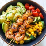 Grilled Shrimp and Vegetable Bowl