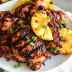 Homemade Grilled Pineapple Chicken