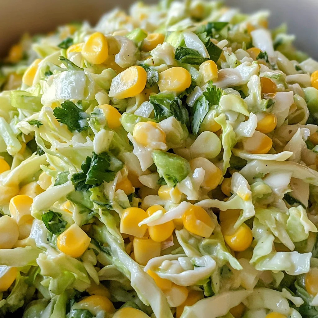 Jalapeno Corn Coleslaw