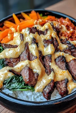 Korean Beef Bibimbap With Gochujang Aioli