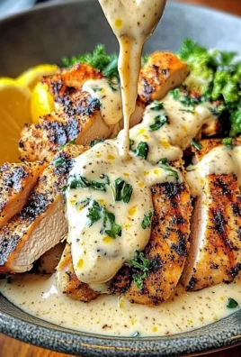 Lemon Pepper Chicken Bowl With Creamy Lemon Sauce
