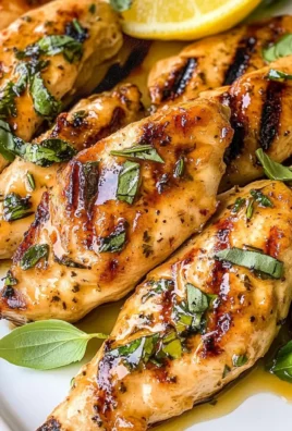 Lemon Rosemary Grilled Chicken Tenders