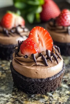 No Bake Mini Chocolate Cheesecakes