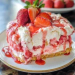Strawberry Shortcake Ice Cream Cake