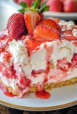 Strawberry Shortcake Ice Cream Cake