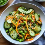10-Minute Ginger Miso Cucumber Salad