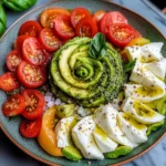 Avocado Caprese Salad