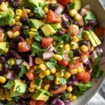 Black Bean Salad with Corn & Avocado
