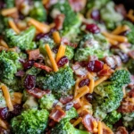Broccoli Salad with Turkey Bacon Recipe