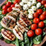 Caprese Grilled Chicken Salad