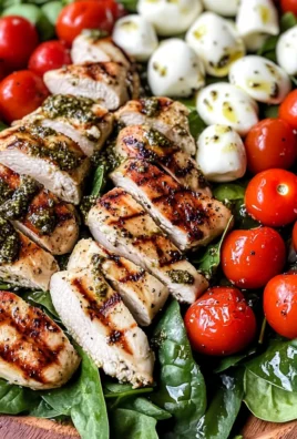 Caprese Grilled Chicken Salad