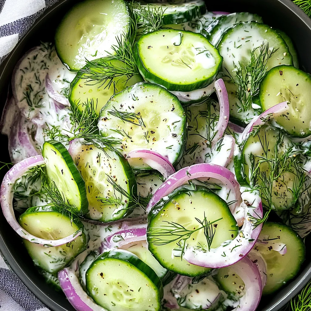 Cucumber Dill Salad
