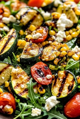 Grilled Zucchini Salad