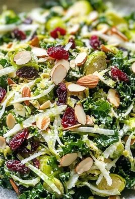 Kale and Brussels Sprout Salad