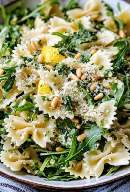 Lemon Basil Parmesan Pasta Salad