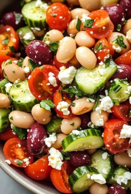 Mediterranean White Bean Salad