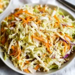 Vinegar Coleslaw Recipe (No Mayo Coleslaw)