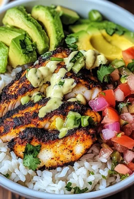 Blackened Fish Taco Bowls