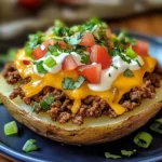 Cheesy Taco Potatoes