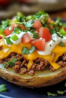 Cheesy Taco Potatoes