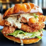 Crispy Chicken Caesar Sandwich