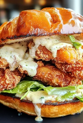 Crispy Chicken Caesar Sandwich