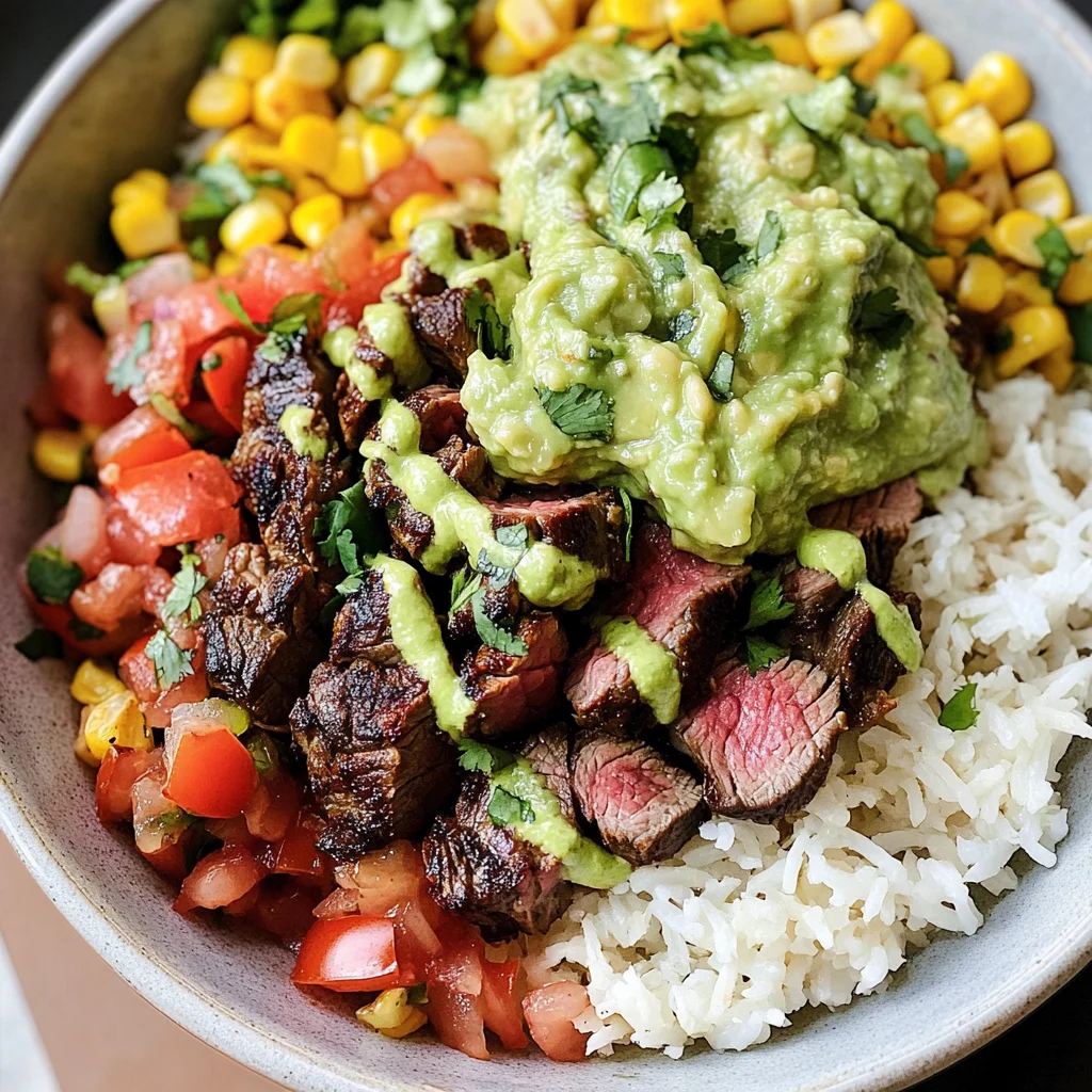 Mexicali Steak Burrito Bowls