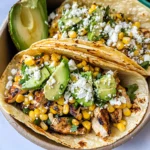 Mexican Street Corn Chicken Tacos