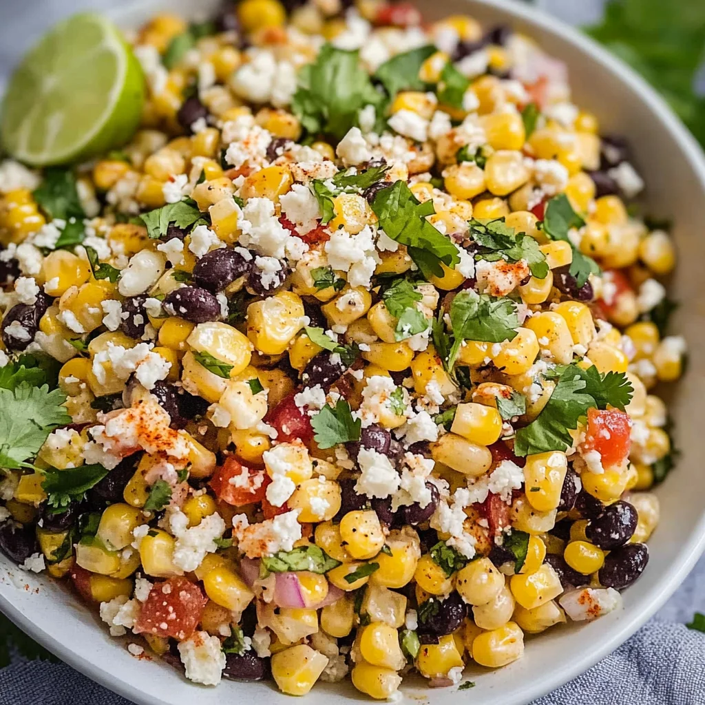 Mexican Street Corn Salad (Esquites Recipe)