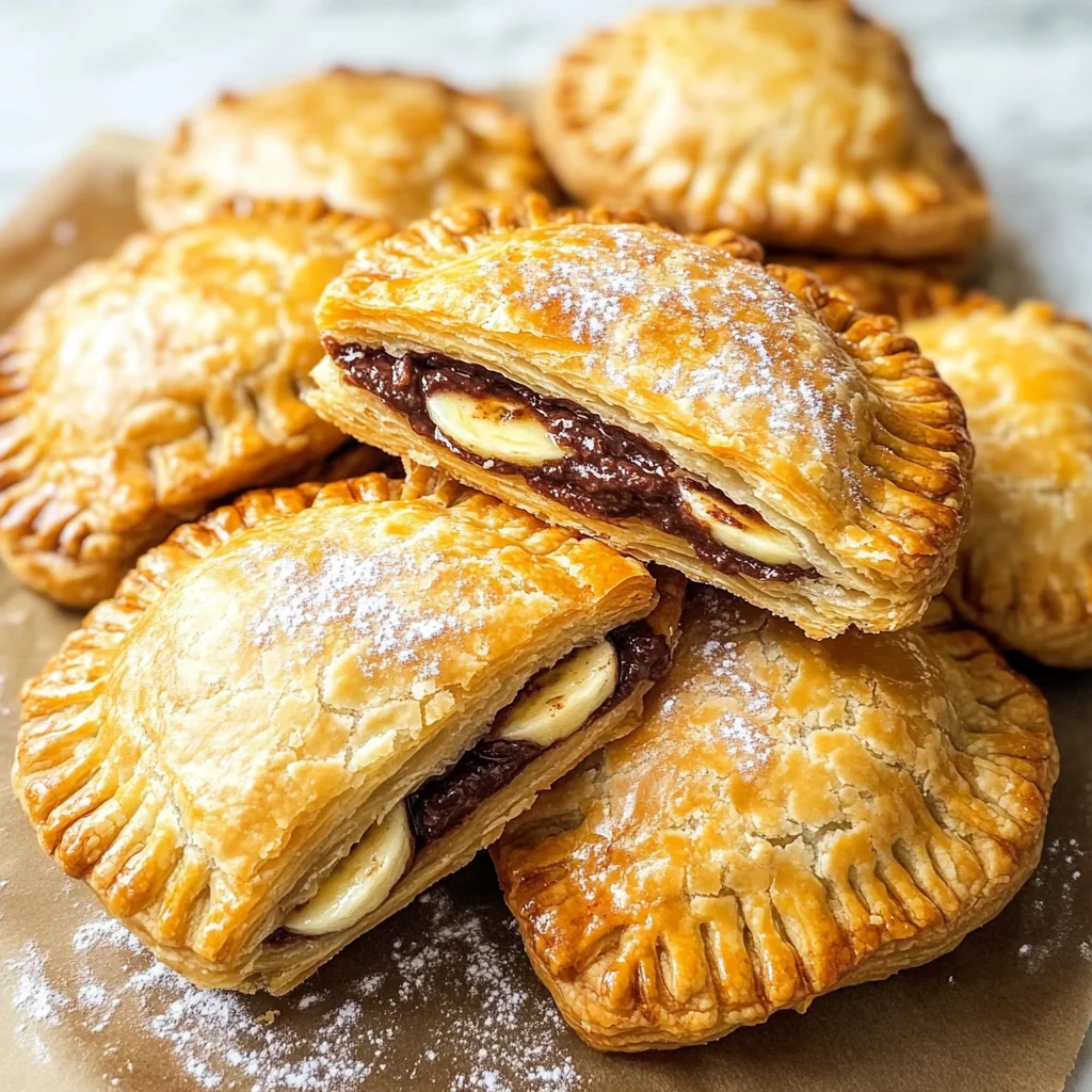 Nutella Mummy Hand Pies