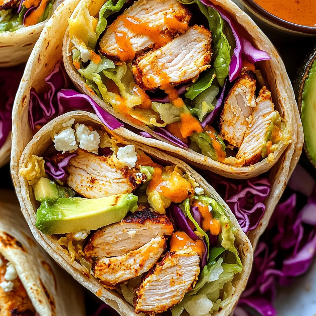 Southwest Chicken Wraps