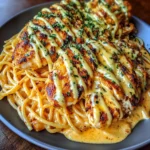 Creamy Cajun Chicken Spaghetti
