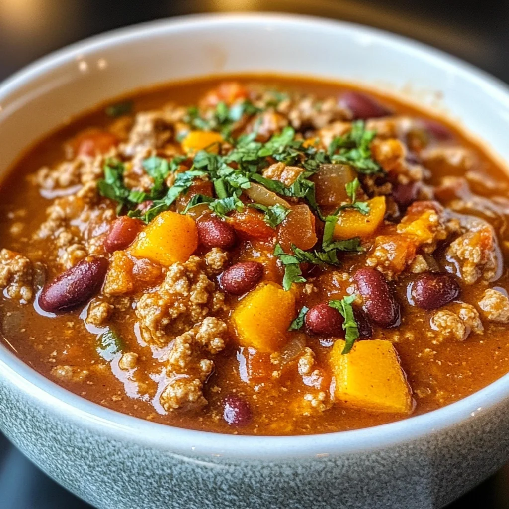 Crockpot Pumpkin Chili