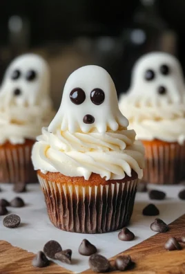 Halloween Cupcakes: Ghost Cupcakes