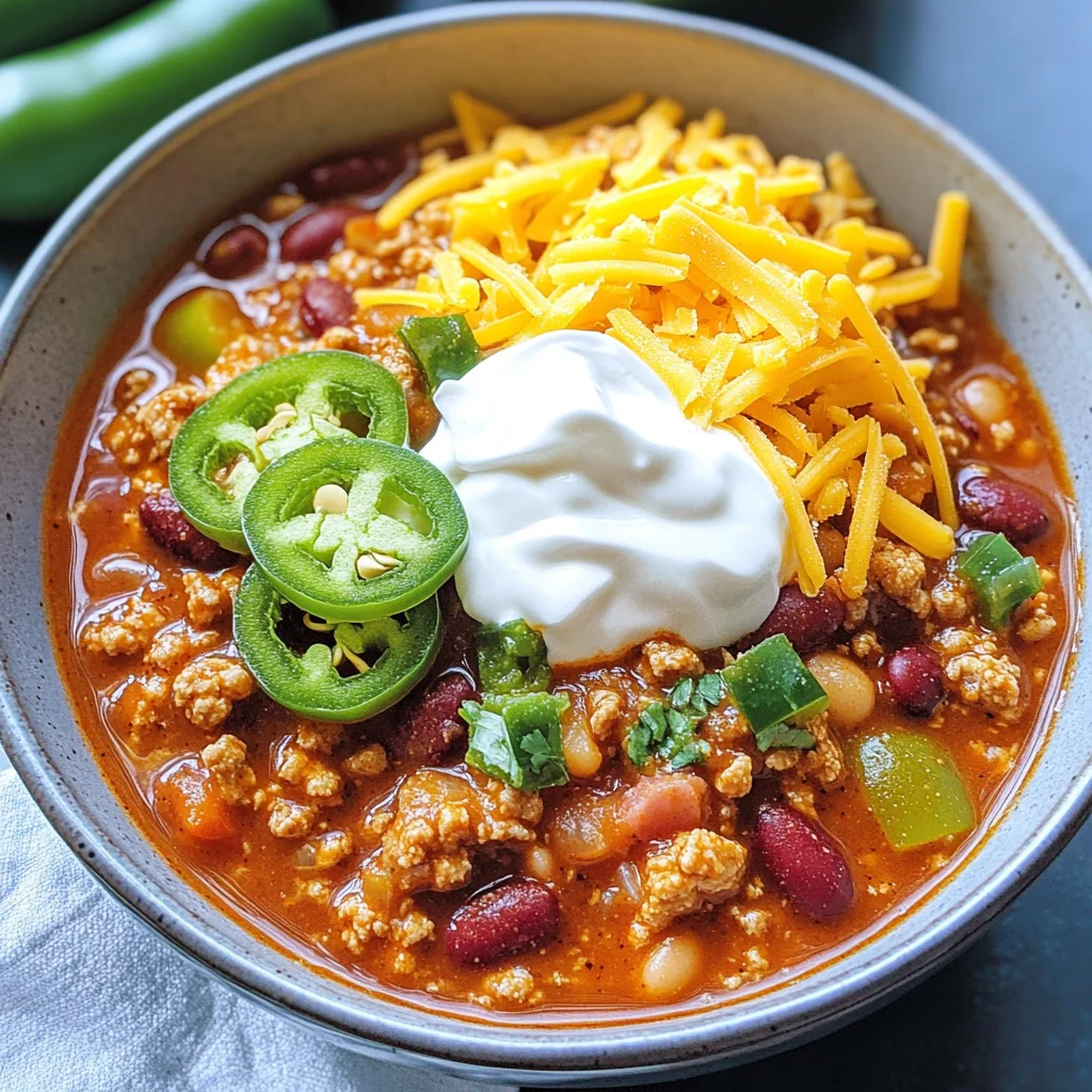 Healthy Turkey Chili