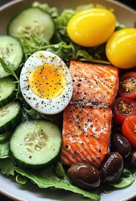 Omega Power Plate with Salmon & Avocado