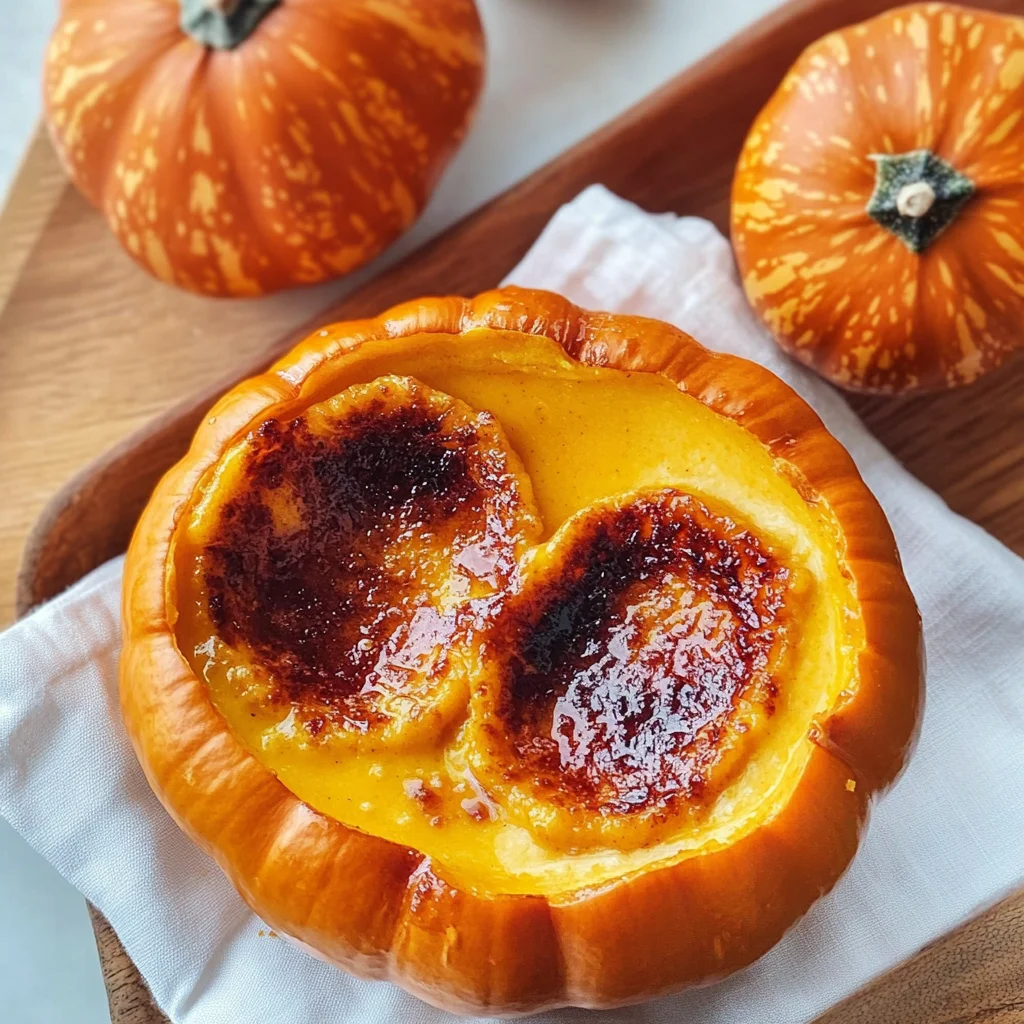 Pumpkin Crème Brûlée