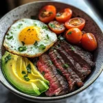 Steak and Eggs Breakfast Bowl
