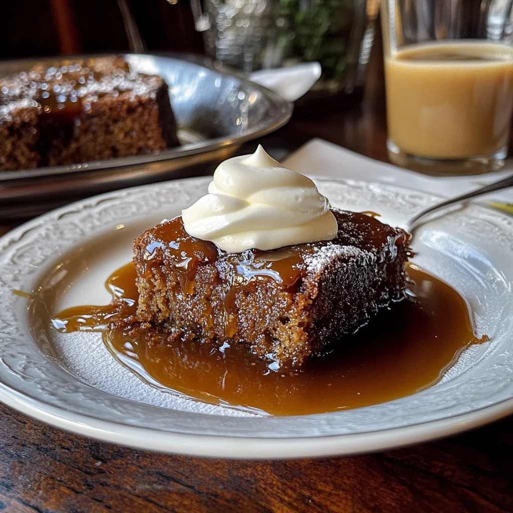 Sticky Toffee Pudding